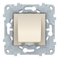 Вывод кабеля Schneider Electric Unica NEW NU586244 скрытая установка бежевый