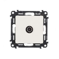 Розетка телевизионная Legrand Valena LIFE 753451 одиночная скрытая установка белая