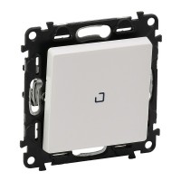 Выключатель Legrand Valena LIFE 752410 одноклавишный скрытая установка белый с подсветкой