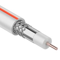Кабель коаксиальный телевизионный SAT 50M 1x1 мм2 экранированный Proconnect (50 м)