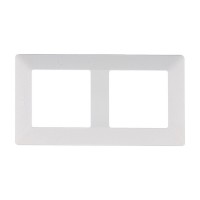 Рамка Legrand Valena LIFE 754002 двухместная универсальная белая