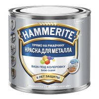 Краска по ржавчине Hammerite гладкая база BC глянцевая 0,47 л