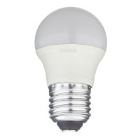 Лампа светодиодная Osram 6,5 Вт E27 шар G45 4000К естественный белый свет 220 В матовая