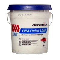 Шпатлевка Danogips Fill&Finish Light универсальная облегченная 17 л/20,9 кг