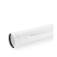 Труба канализационная Rehau Raupiano Plus d110x500 мм пластиковая шумопоглощающая для внутренней канализации