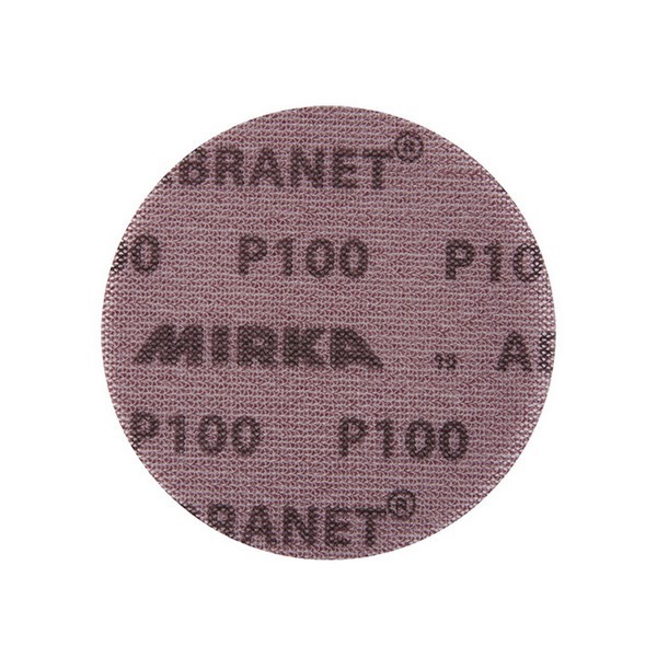 Диск шлифовальный Mirka Abranet d125 мм P100 на липучку сетчатая основа (5 шт.)