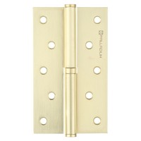 Петля Palladium N 613-S-5 SB левая разъемная 125х75 мм латунь