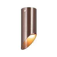 Светильник потолочный накладной Vitaluce (V4642-7/1PL, 3887) GU10 20 Вт 220 В коньячная бронза цилиндрический IP20 150х60х60 мм