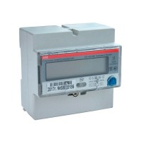 Счетчик электроэнергии ABB E31 однофазный двухтарифный электронный 5(80) А на DIN-рейку