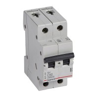 Автоматический выключатель Legrand RX3 (419702) 2P 50А тип C 4,5 кА 220 В на DIN-рейку