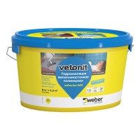 Гидроизоляция Weber.vetonit Weber.tec 822 серая 8 кг