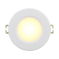 Светильник светодиодный встраиваемый Navigator d83 мм 5 Вт 220 В 3000К теплый белый свет круглый IP44 белый
