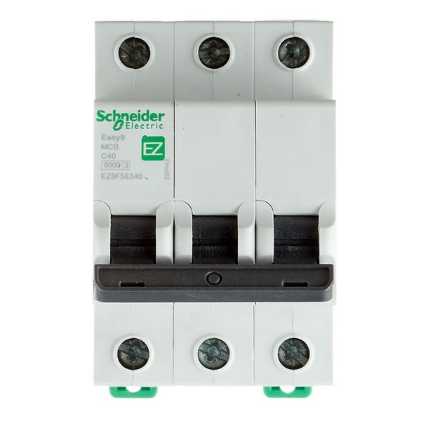 Автоматический выключатель Schneider Electric Easy9 (EZ9F56340) 3P 40А тип C 6 кА 220 В на DIN-рейку