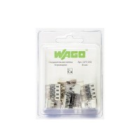 Клемма на 8 проводов Wago 2273-208 0,5-2,5 кв. мм без пасты (6 шт.)