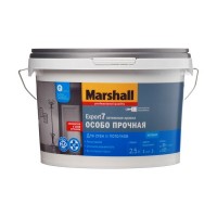 Краска водно-дисперсионная Marshall Export 7 моющаяся основа ВС 2,5 л