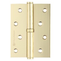 Петля Palladium N 613-S-4 PB левая разъемная 100х75 мм латунь