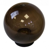 Светильник уличный SVET Анелма (SV0118-0084) E27 60 Вт черный круглый IP44 d200х210 мм