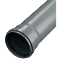 Труба канализационная Ostendorf d110x1000 мм пластиковая для внутренней канализации