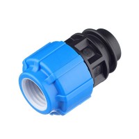 Муфта ПНД Tebo компрессионная переходная 25х1/2 ВР(г)