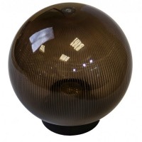 Светильник уличный SVET Анелма (SV0118-0064) E27 60 Вт черный круглый IP44 d250х260 мм
