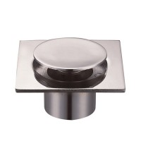 Трап вертикальный ORE (D1050VA) 100х100 мм d50 мм цельнометаллический система click-clack