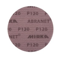 Диск шлифовальный Mirka Abranet d125 мм P120 на липучку сетчатая основа (5 шт.)