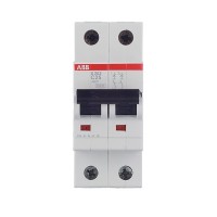 Автоматический выключатель ABB S202 (2CDS252001R0254) 2P 25А тип C 6 кА 400 В на DIN-рейку