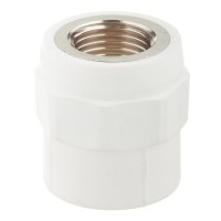Муфта полипропиленовая VALTEC (VTp.702.0.02504) 25 мм х 1/2 ВР(г)