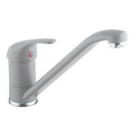 Смеситель для кухни BLANCO DARAS 524181 однорычажный c низким изливом латунь алюметаллик