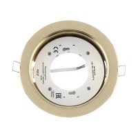 Светильник встраиваемый Navigator GX70 d150 мм 220 В круглый IP20 золото