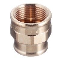 Муфта переходная Viega (268862) 3/4 ВР(г) х 1/2 ВР(г) бронзовая
