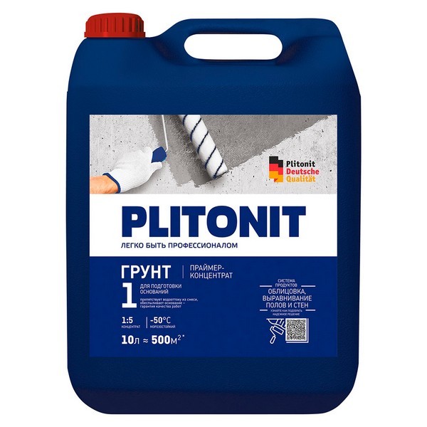 Грунт Plitonit 1 концентрат 10 л
