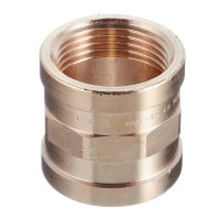 Муфта Viega (266561) 1 ВР(г) х 1 ВР(г) бронзовая