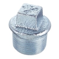 Заглушка Gebo (290-5V) 3/4 НР(ш) чугунная оцинкованная