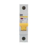 Автоматический выключатель IEK ВА 47-29 (MVA20-1-032-C) 1P 32А тип C 4,5 кА 220 В на DIN-рейку