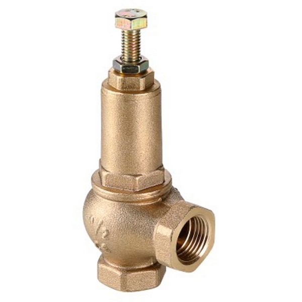 Клапан предохранительный регулируемый VALTEC (VT.1831.RG.10) 2 ВР(г) х 1/2 ВР(г) для радиатора