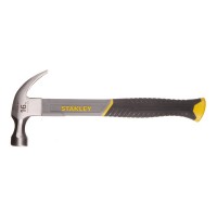 Молоток-гвоздодер Stanley 450 г резиновая ручка