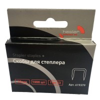 Скобы для степлера Hesler тип 53 10 мм (1000 шт.)