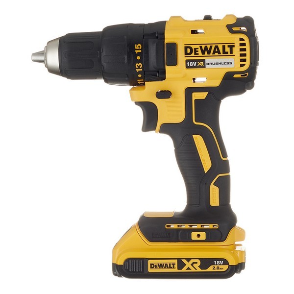 Дрель-шуруповерт аккумуляторная DeWalt DCD777D2T-QW 18В 2х2Ач Li-Ion