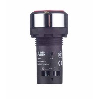 Кнопка ABB CP1-30R-11 (1SFA619100R3071) 220 В на дверцу щита красная