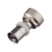 Евроконус VALTEC (VTc.712.NE.1605) 16(пресс) х 3/4 ВР(г) для металлопластиковых труб