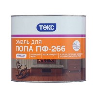 Эмаль Текс Универсал ПФ-266 для пола красно-коричневая глянцевая 2,2 кг