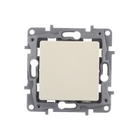 Выключатель Legrand Etika 672301 одноклавишный скрытая установка слоновая кость