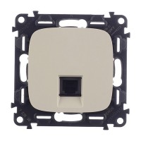 Розетка телефонная Legrand Valena Allure 753838 скрытая установка слоновая кость один модуль RJ11