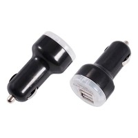 Зарядное устройство Rexant автомобильное 12 В пластик 2xUSB 1000/2100 мА