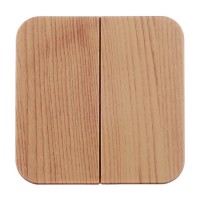 Выключатель Schneider Electric Blanca BLNVA105015 двухклавишный открытая установка ясень