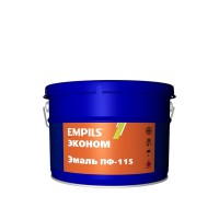 Эмаль ПФ-115 Empils Эконом белая полуглянцевая 20 кг