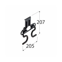 Система Голиаф (SGH7) DMX крюк 207х20 мм