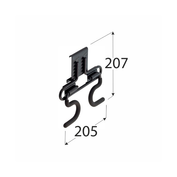 Система Голиаф (SGH7) DMX крюк 207х20 мм