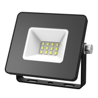 Прожектор cветодиодный Gauss Elementary 10 Вт 220 В IP65 6500К холодный белый свет плоский корпус